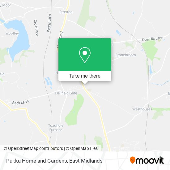 Pukka Home and Gardens map