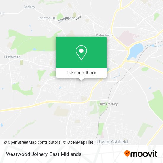 Westwood Joinery map