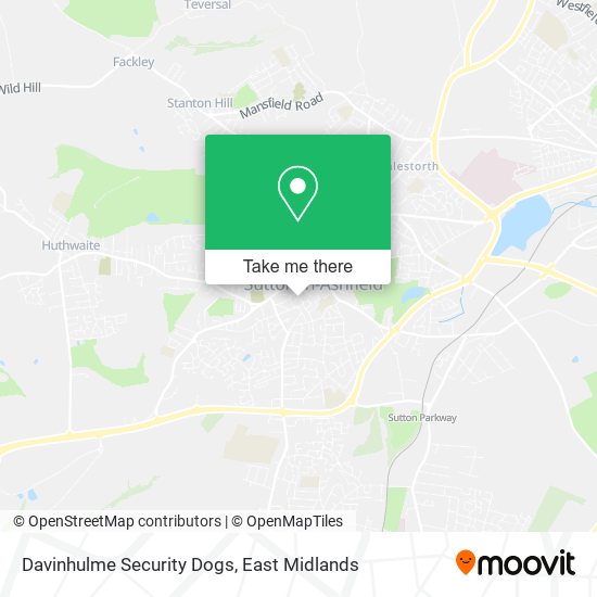 Davinhulme Security Dogs map