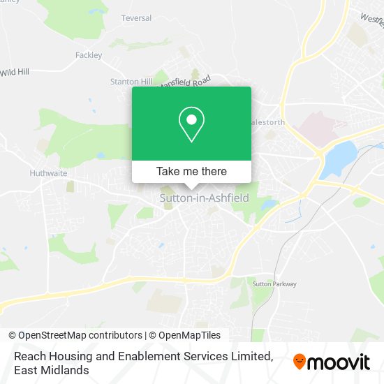 Reach Housing and Enablement Services Limited map