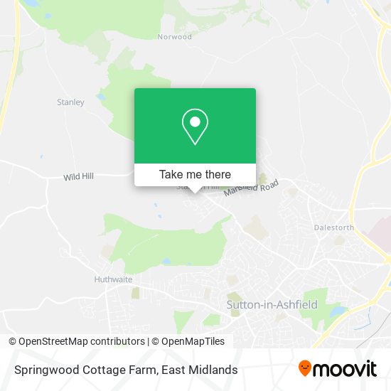 Springwood Cottage Farm map