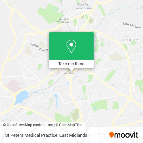 St Peters Medical Practice map