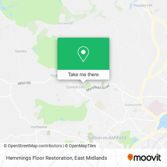 Hemmings Floor Restoration map