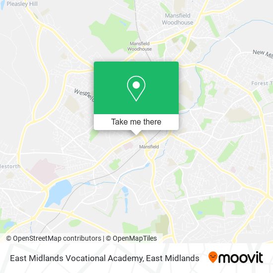 East Midlands Vocational Academy map