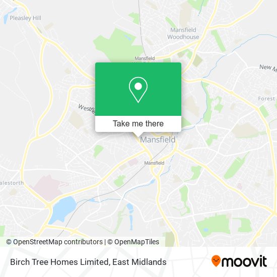 Birch Tree Homes Limited map