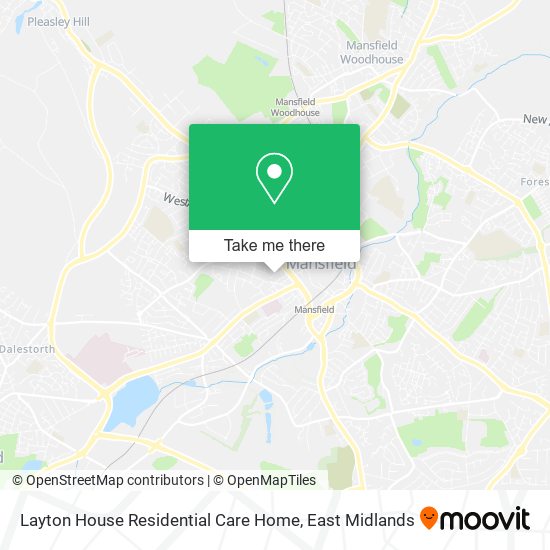 Layton House Residential Care Home map