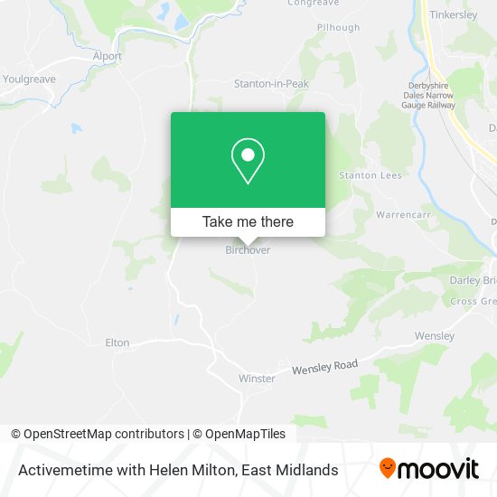 Activemetime with Helen Milton map