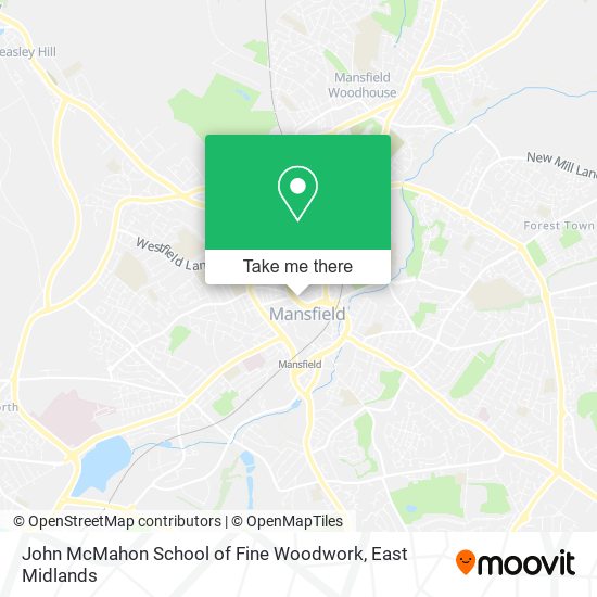 John McMahon School of Fine Woodwork map