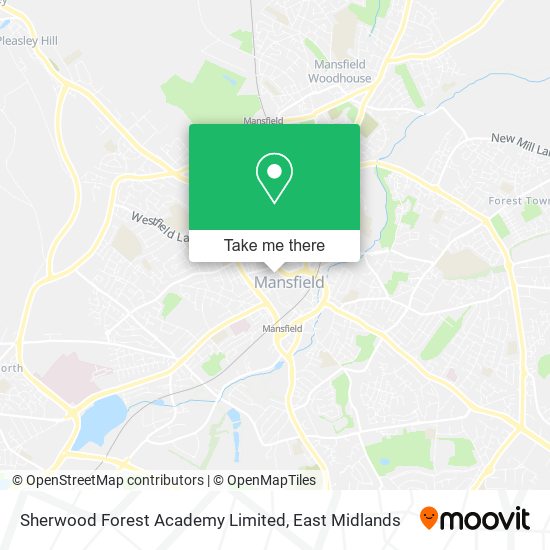 Sherwood Forest Academy Limited map