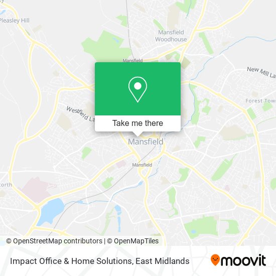 Impact Office & Home Solutions map