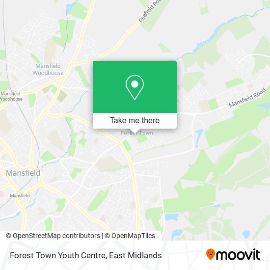 Forest Town Youth Centre map