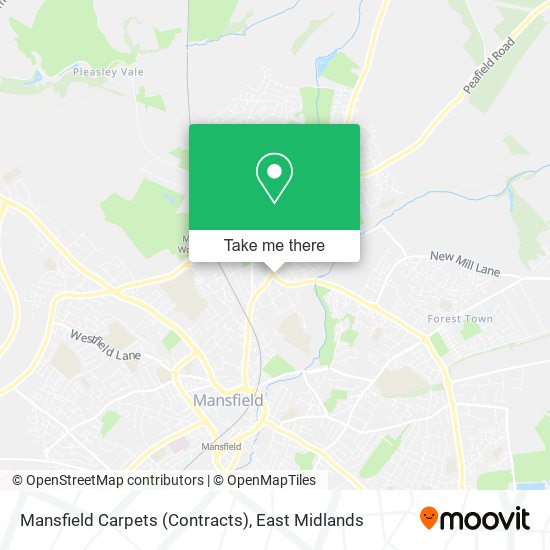 Mansfield Carpets (Contracts) map