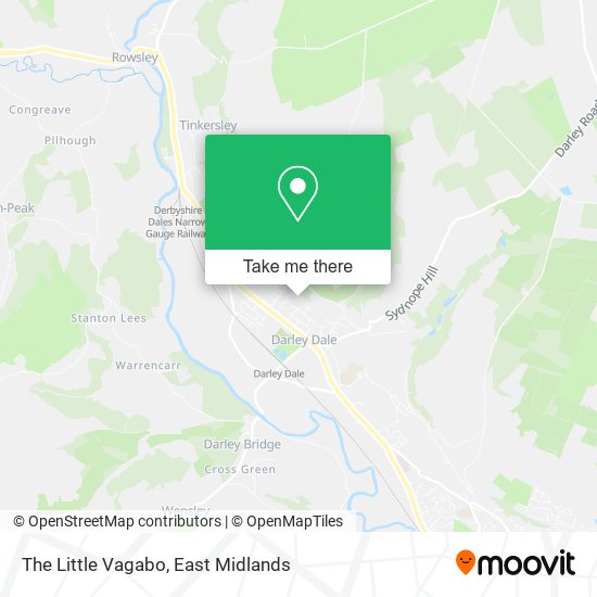 The Little Vagabo map
