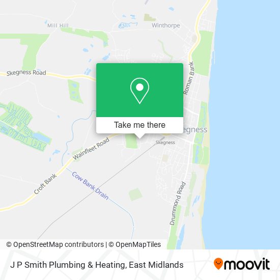 J P Smith Plumbing & Heating map