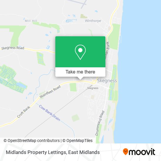 Midlands Property Lettings map