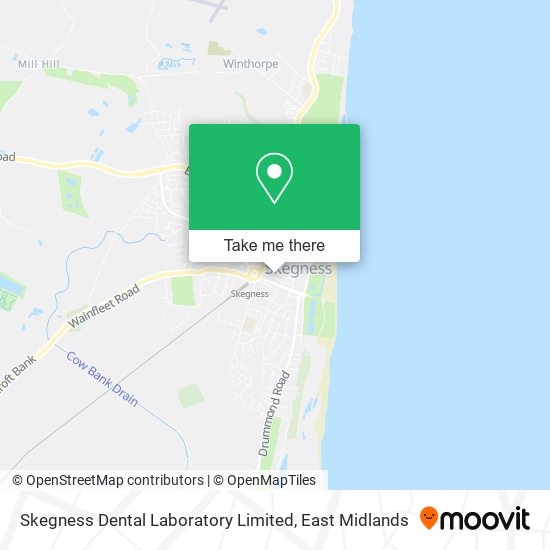 Skegness Dental Laboratory Limited map