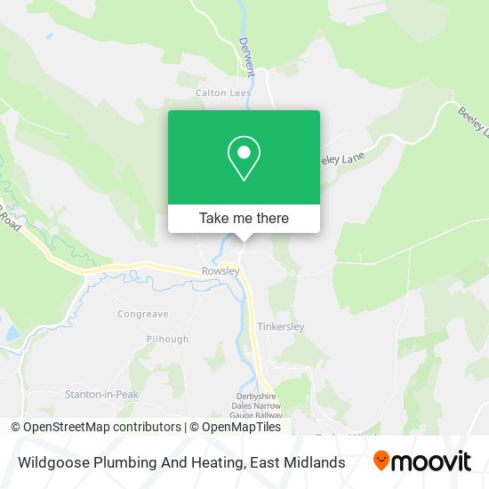 Wildgoose Plumbing And Heating map