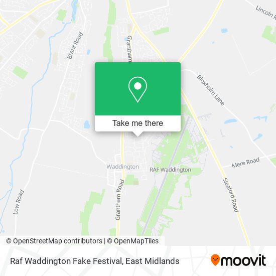 Raf Waddington Fake Festival map