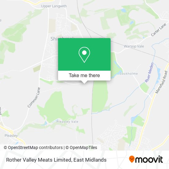 Rother Valley Meats Limited map