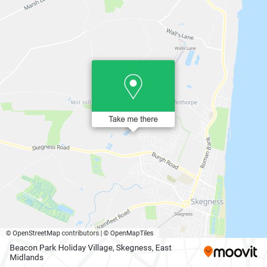 Beacon Park Holiday Village, Skegness map
