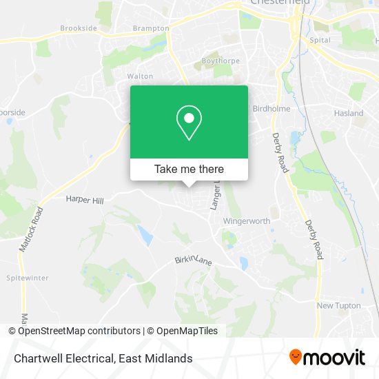 Chartwell Electrical map