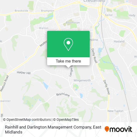 Rainhill and Darlington Management Company map