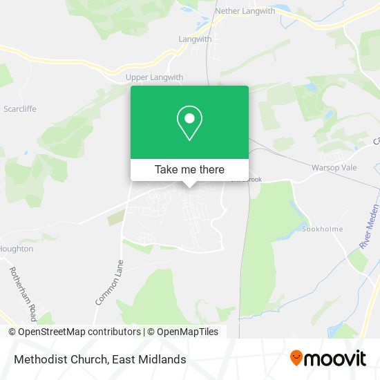 Methodist Church map