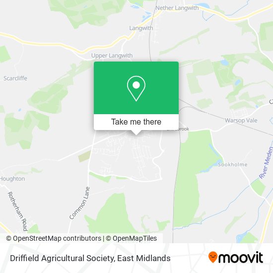 Driffield Agricultural Society map