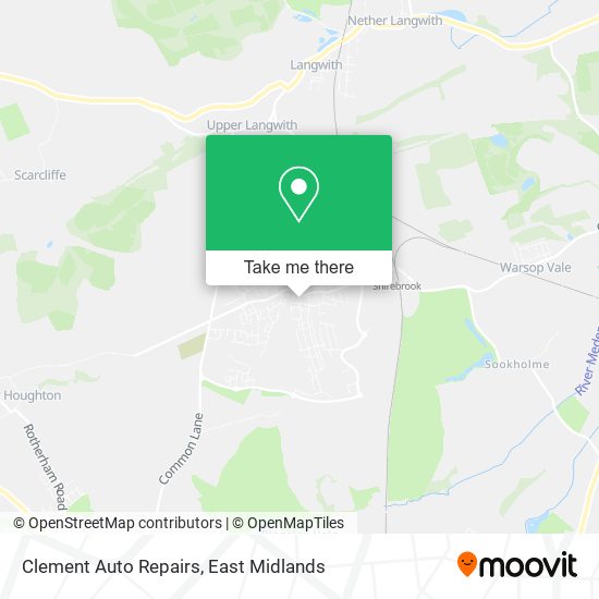 Clement Auto Repairs map