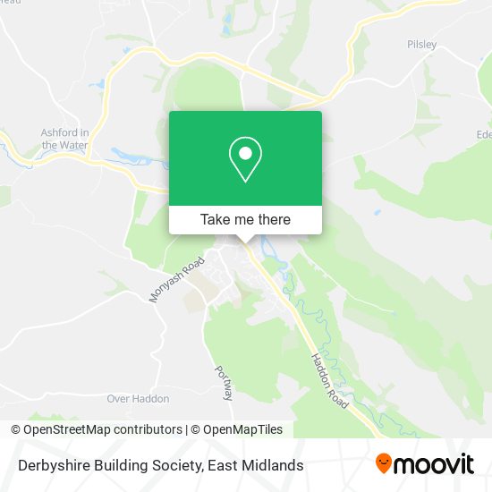 Derbyshire Building Society map