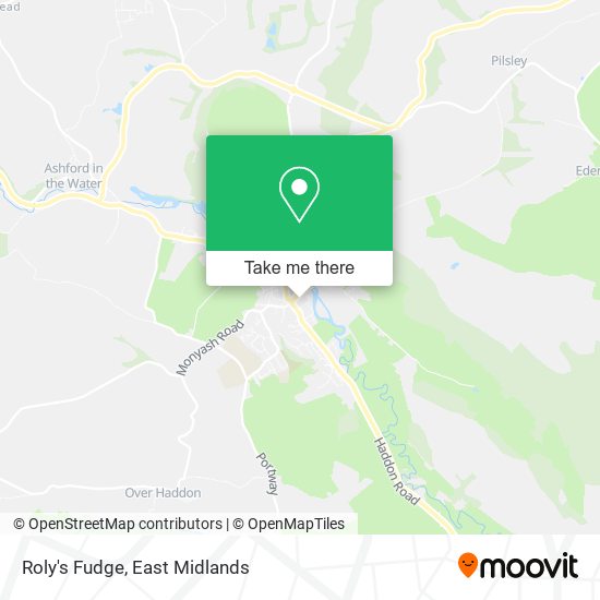 Roly's Fudge map