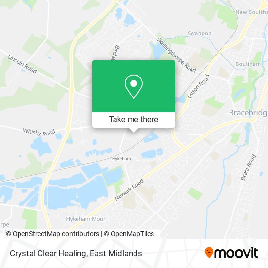 Crystal Clear Healing map