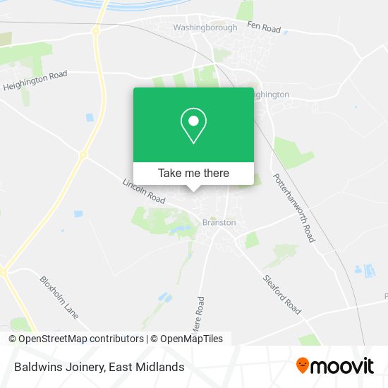 Baldwins Joinery map