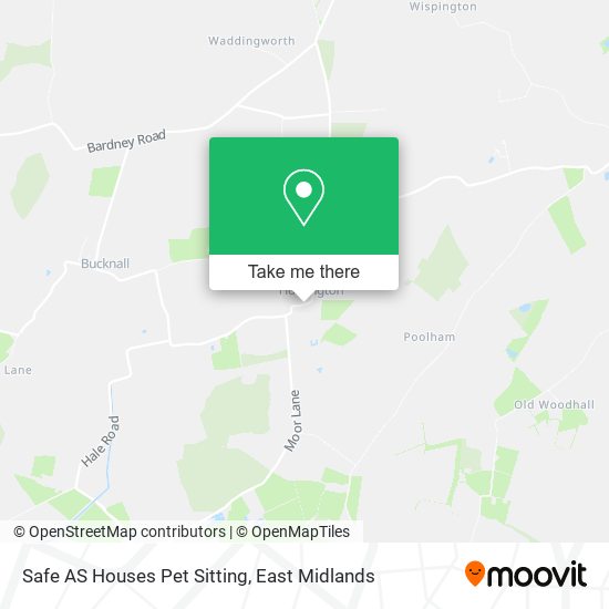 Safe AS Houses Pet Sitting map