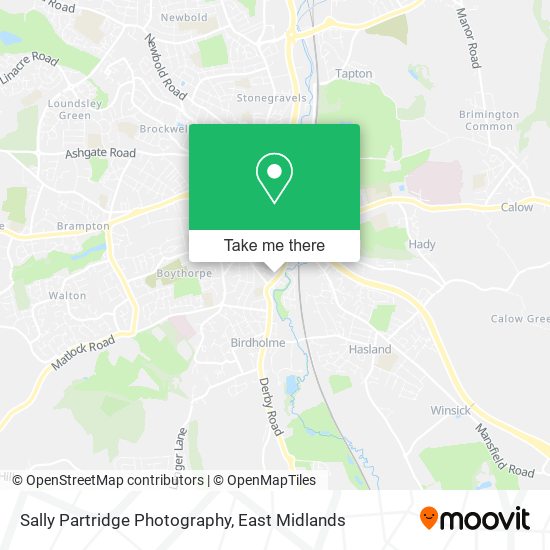 Sally Partridge Photography map