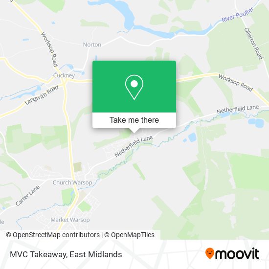 MVC Takeaway map