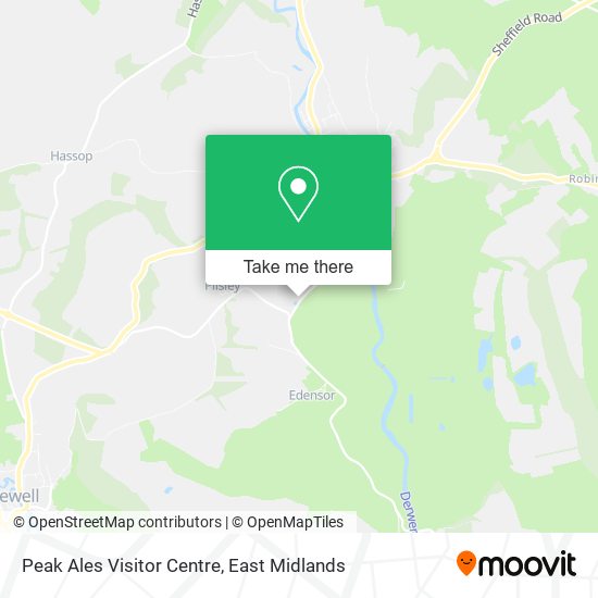 Peak Ales Visitor Centre map