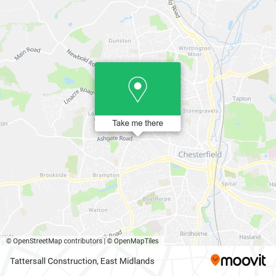 Tattersall Construction map