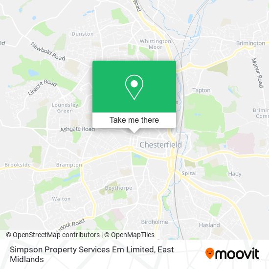 Simpson Property Services Em Limited map