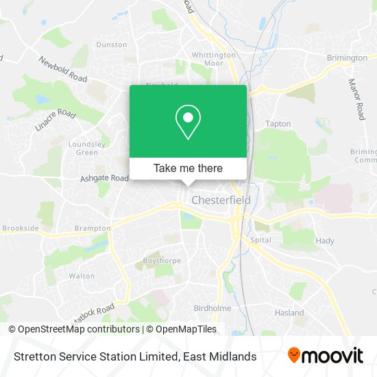 Stretton Service Station Limited map