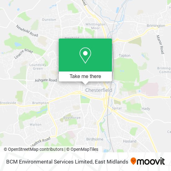 BCM Environmental Services Limited map