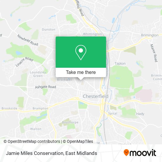 Jamie Miles Conservation map