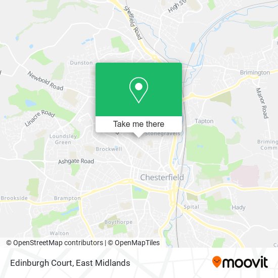 Edinburgh Court map