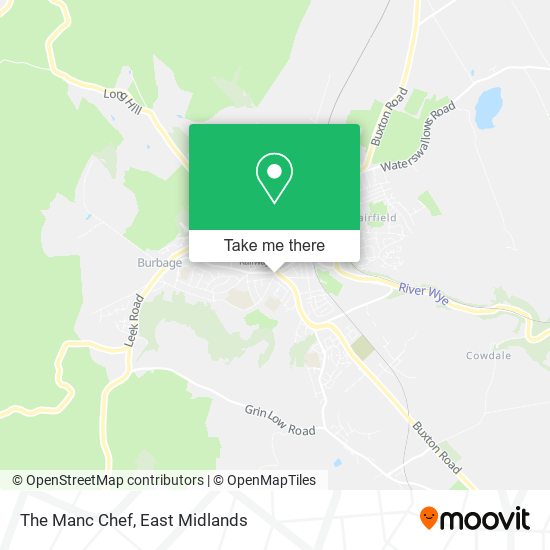 The Manc Chef map