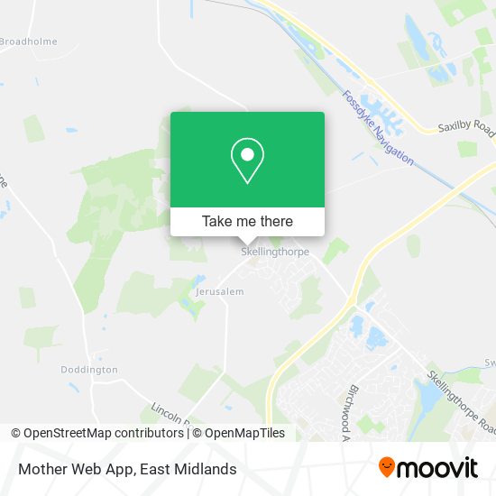 Mother Web App map