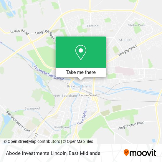 Abode Investments Lincoln map