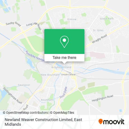 Newland Weaver Construction Limited map