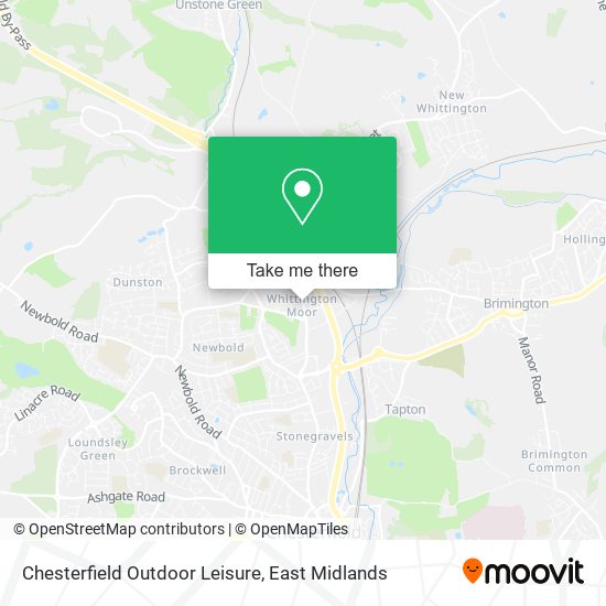 Chesterfield Outdoor Leisure map