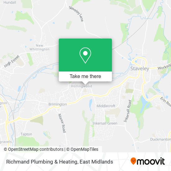 Richmand Plumbing & Heating map