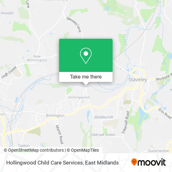 Hollingwood Child Care Services map